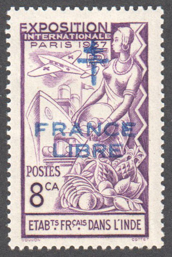 French India Scott 177 Mint - Click Image to Close